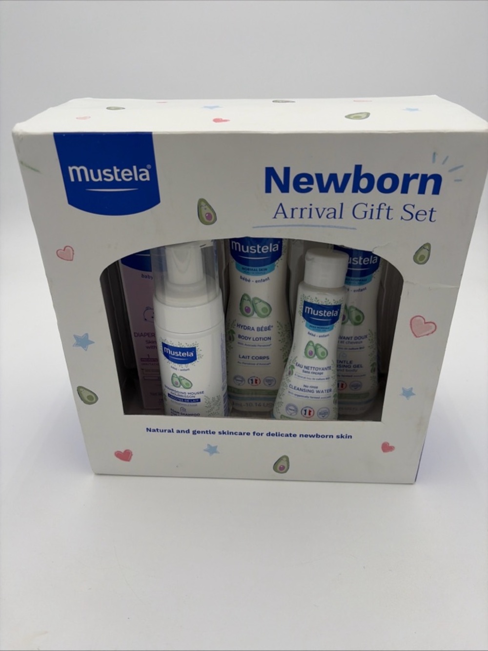 Mustela Newborn Arrival Gift Set - 5 Essential skin care products